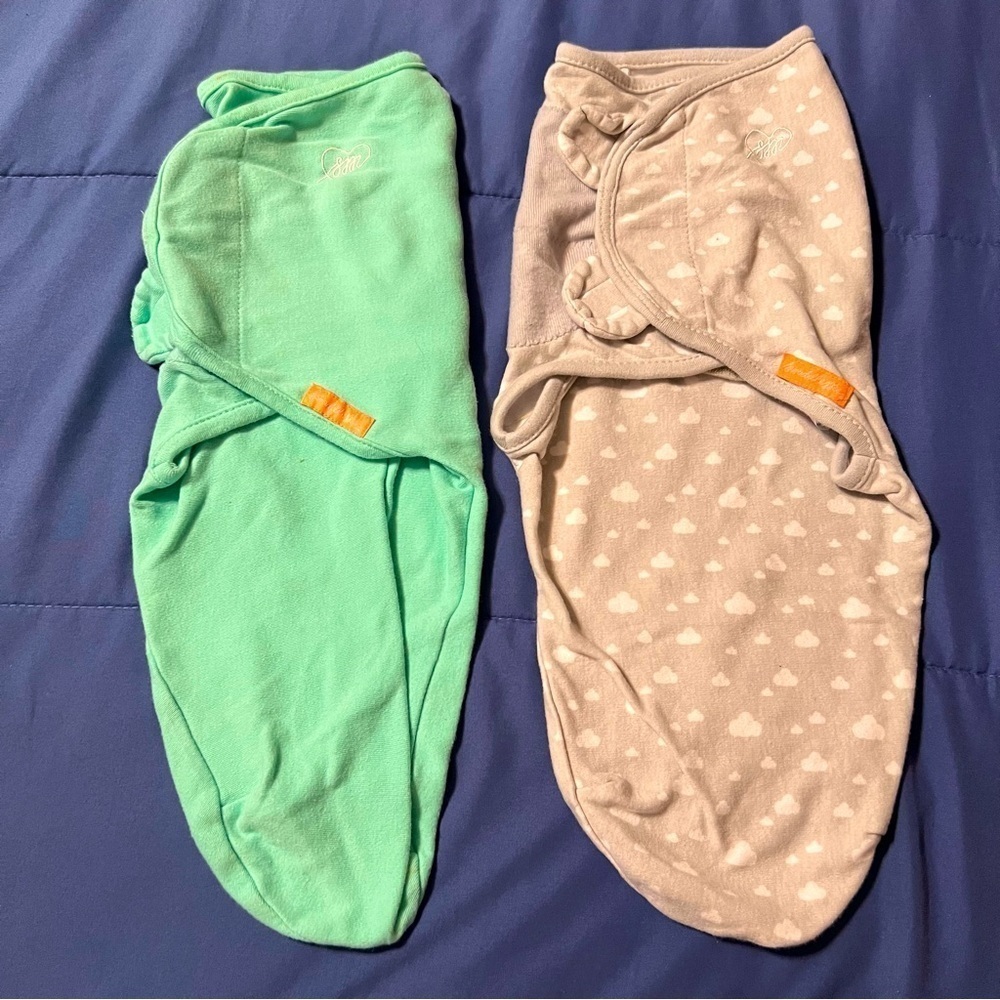 Swaddle Me Baby swaddles size Sm/Med Set of 2